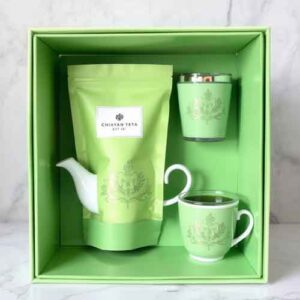 Grüner Tee Geschenkset